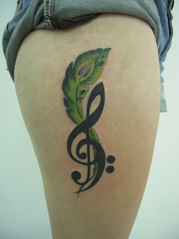 Looking for unique Kenny Morrissey Tattoos Note and Feather Tattoo Looking for unique Kenny Morrissey Tattoos Note and Feather Tattoo