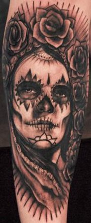Looking for unique Ryan Hadley Tattoos?  Day Of The Dead - Female