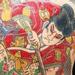Japanese Tebori Tattoo Backpiece Tattoo Thumbnail
