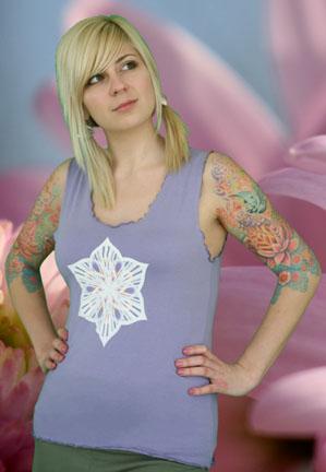 C102 Lavender Crystal tank Michele Wortman