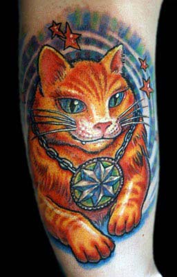 Tattoos - Cat - 14067