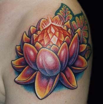 Tattoos - Lotus - 14799