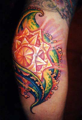 Tattoos - Elbow Lightform - 14808