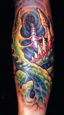 Tattoos - Organic Arm - 15218