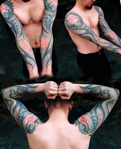 Tattoos - Duel Arm Sleeves - 28493