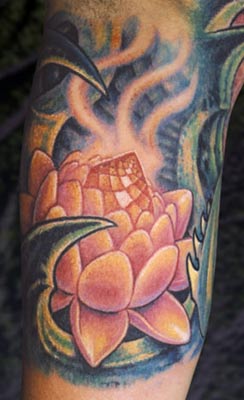 Tattoos - Lotus in Biomech - 28317