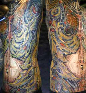 Tattoos - Biomech over whole Torso - 28320