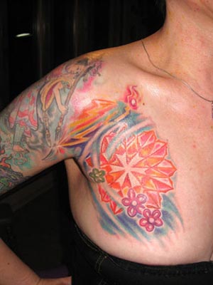 Looking for unique Michele Wortman Tattoos Color Crystal