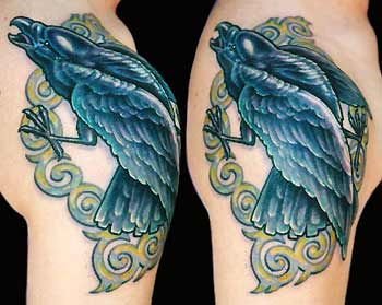 Tattoos - Crow - 29479