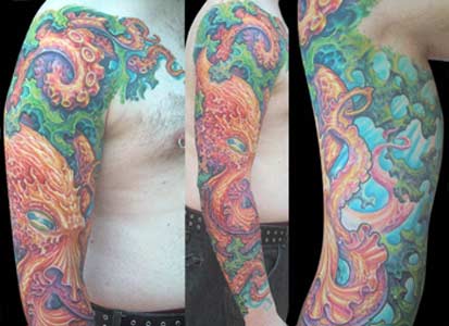 Tattoos - Octopus Sleeve - 13877