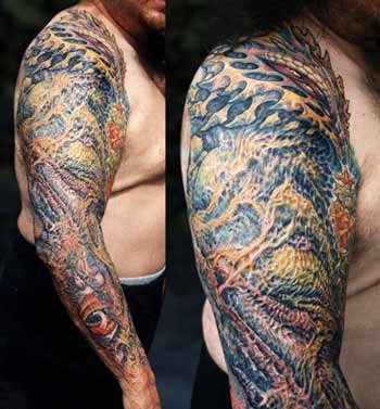 Guy Aitchison - Bio Mech Scar Coverup