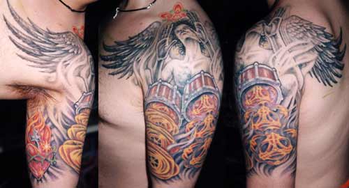 Tattoos - Angel Drums - 13922