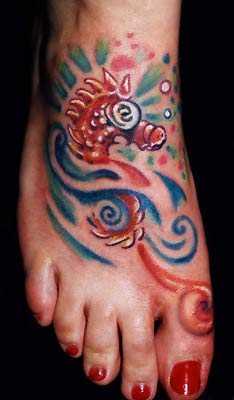 Michele Wortman - Seahorse on Foot