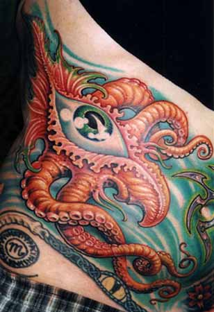 tattoo on eye. Tattoos? Tentacle Eye on