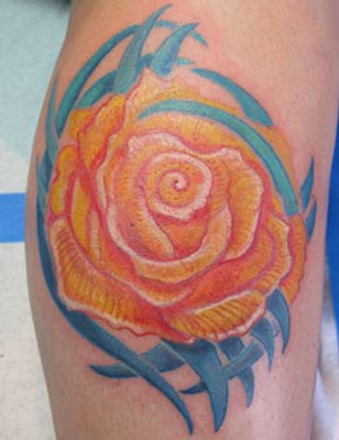 pictures of yellow rose tattoos. tattoos - Yellow Rose