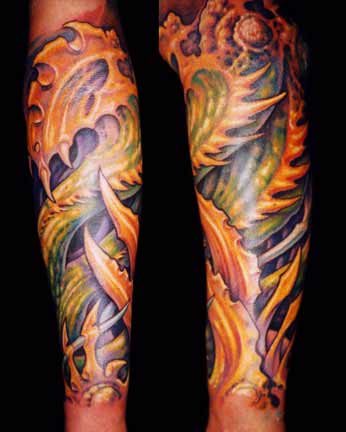 Tattoos - Bio Sleeve - 4552