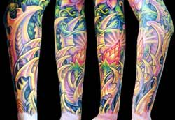 Tattoos - Bio Sleeve - 4548