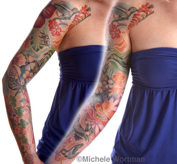 Michele Wortman - amy hummingbird sleeve