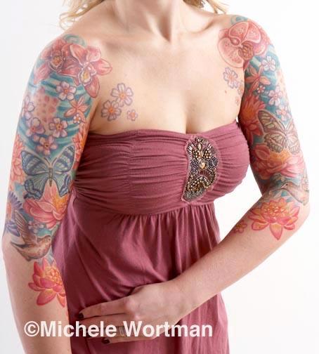 Michele Wortman - Jenn flower bodyset