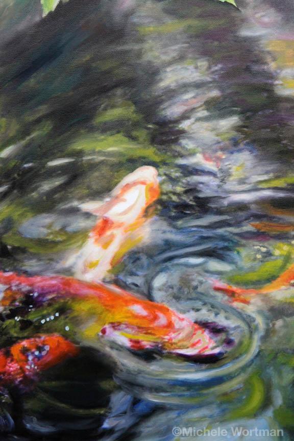 Tattoos - Koi pond detail - 71441