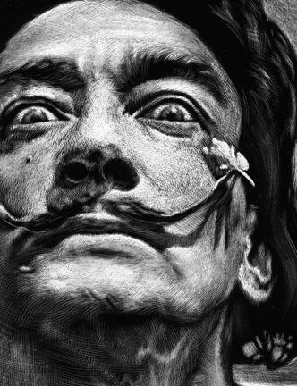 Guy Aitchison - Shane ONeill: Salvador Dali (detail)