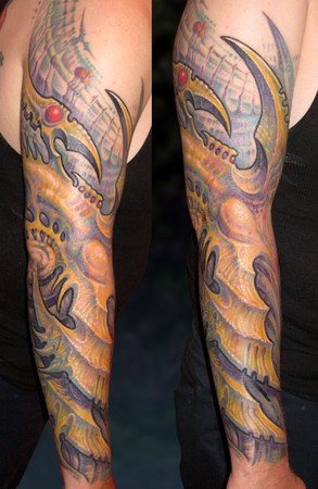 Guy Aitchison Saber Tattoo Wars Sleeve