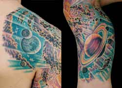 Tattoos - Space - 4546