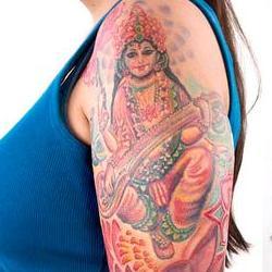 Tattoos - Charity goddess bodyset - 71343