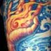 tattoo galleries/ - Burning Hand in Water - 14353