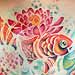 tattoo galleries/ - Fish in Flower Collection - 29076