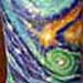 tattoo galleries/ - Space Leg Sleeve