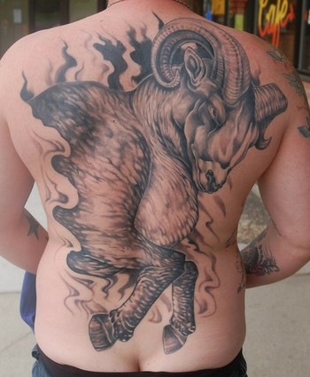 Aries Tattoo Design