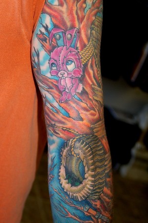 Todd Lambright - Nailed Bunny on a tree
