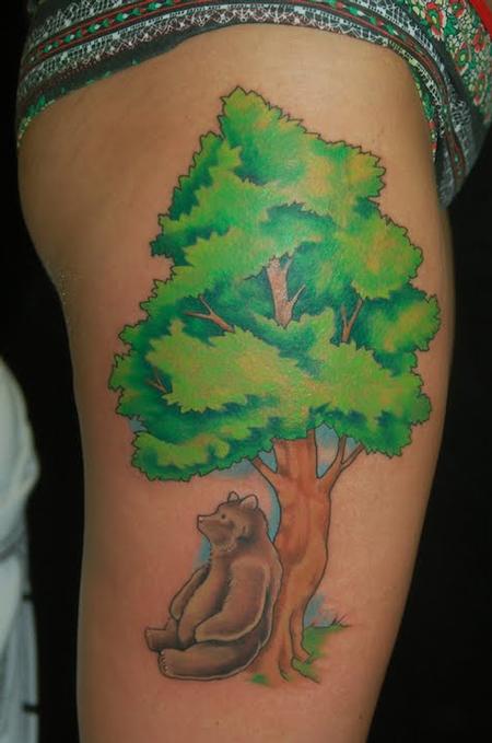 Shawn Hebrank - Tree and Bear