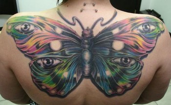 Ben Rettke - Butterfly with eyeballs