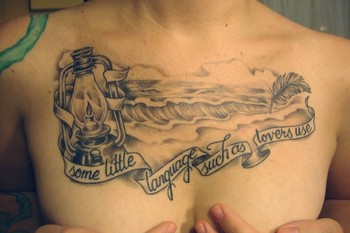 Shawn Hebrank - Hurricane Lamp Chest Piece