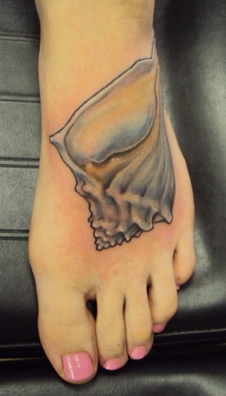 shell tattoo. Tattoos middot; Page 1. Conch Shell