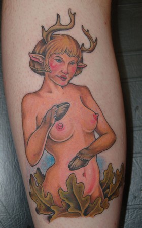 Shawn Hebrank - A Bi-Species Pin Up. 