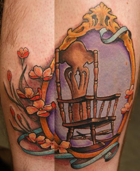 Shawn Hebrank - Rocking Chair Portrait