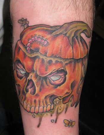 Tattoos - Shawn Hebrank - Rotting Pumpkin