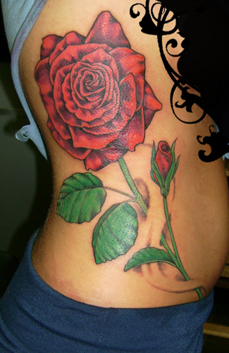 Category Love Tattoos Rib Tattoos Rose Tattoos Word Tattoos