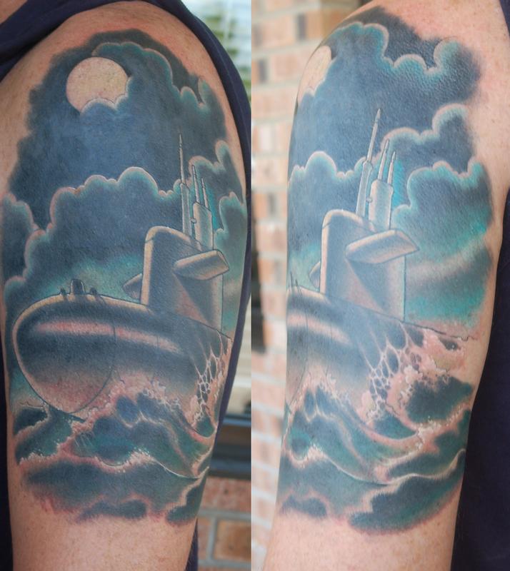 submarine by chris krapohl tattoos submarine by chris krapohl tattoos