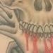 Tattoos - Blood chalice skull - 43536