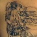 Tattoos - Hurricane Lamp Chest Piece - 47425