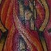 Tattoos - Heart with keyhole and flames - 41916
