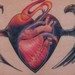 Tattoos - Heart with wings tattoo - 39753