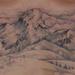 Tattoos - Mountain Chest - 66482