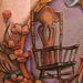 Rocking Chair Portrait Tattoo Thumbnail