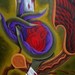 Tattoos - Straight Razor Acrylic Painting - 39762