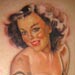 Tattoos - Classic Pinup Tattoo - 26809